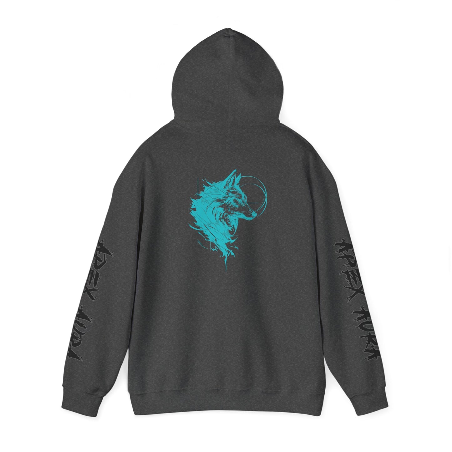 Wolf Spirit Unisex Heavy Blend Hoodie - Cozy Graphic Sweatshirt for Nature Lovers