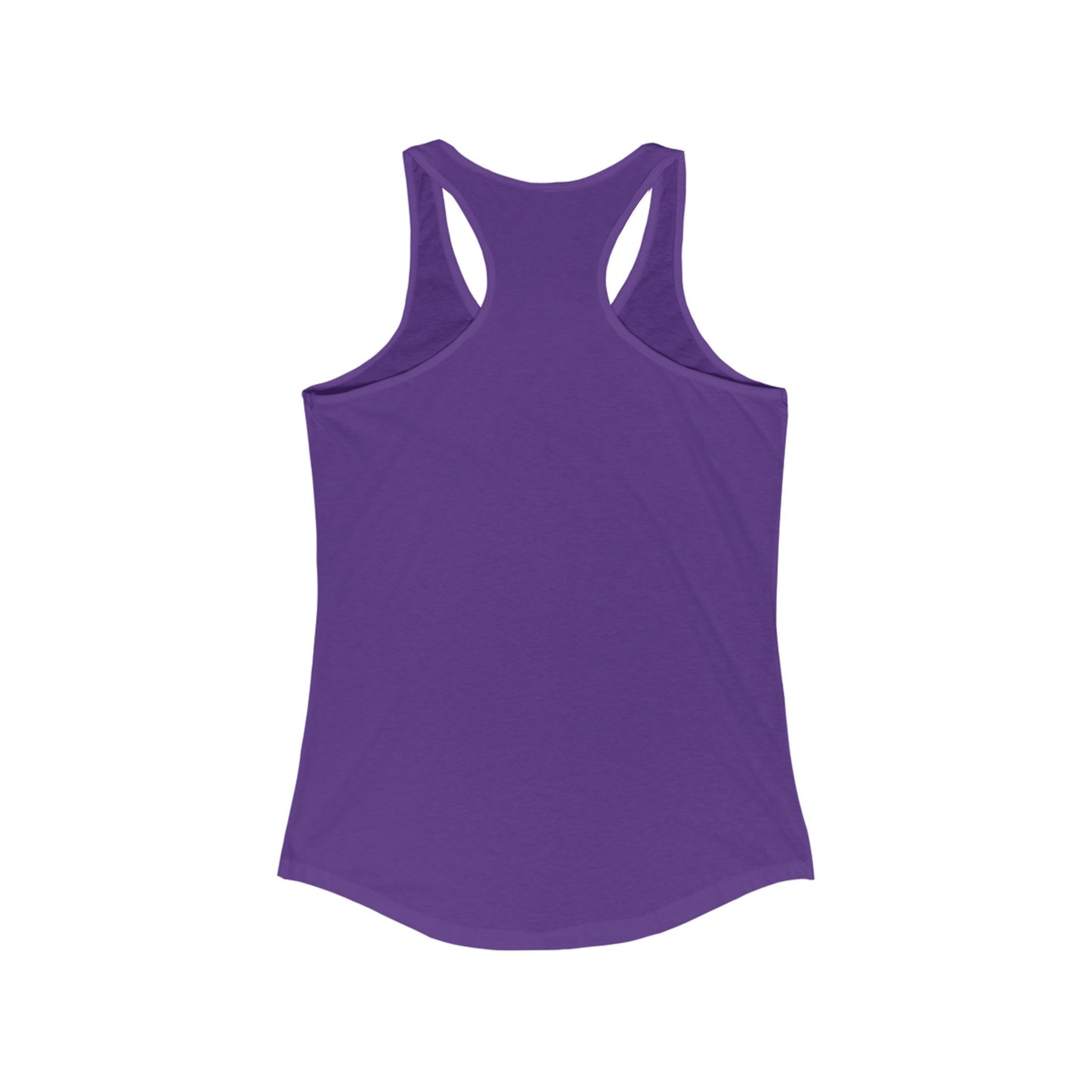Apex Aura Women's Racerback Tank - Bohemian Wolf Design for Fitness and Casual Wear