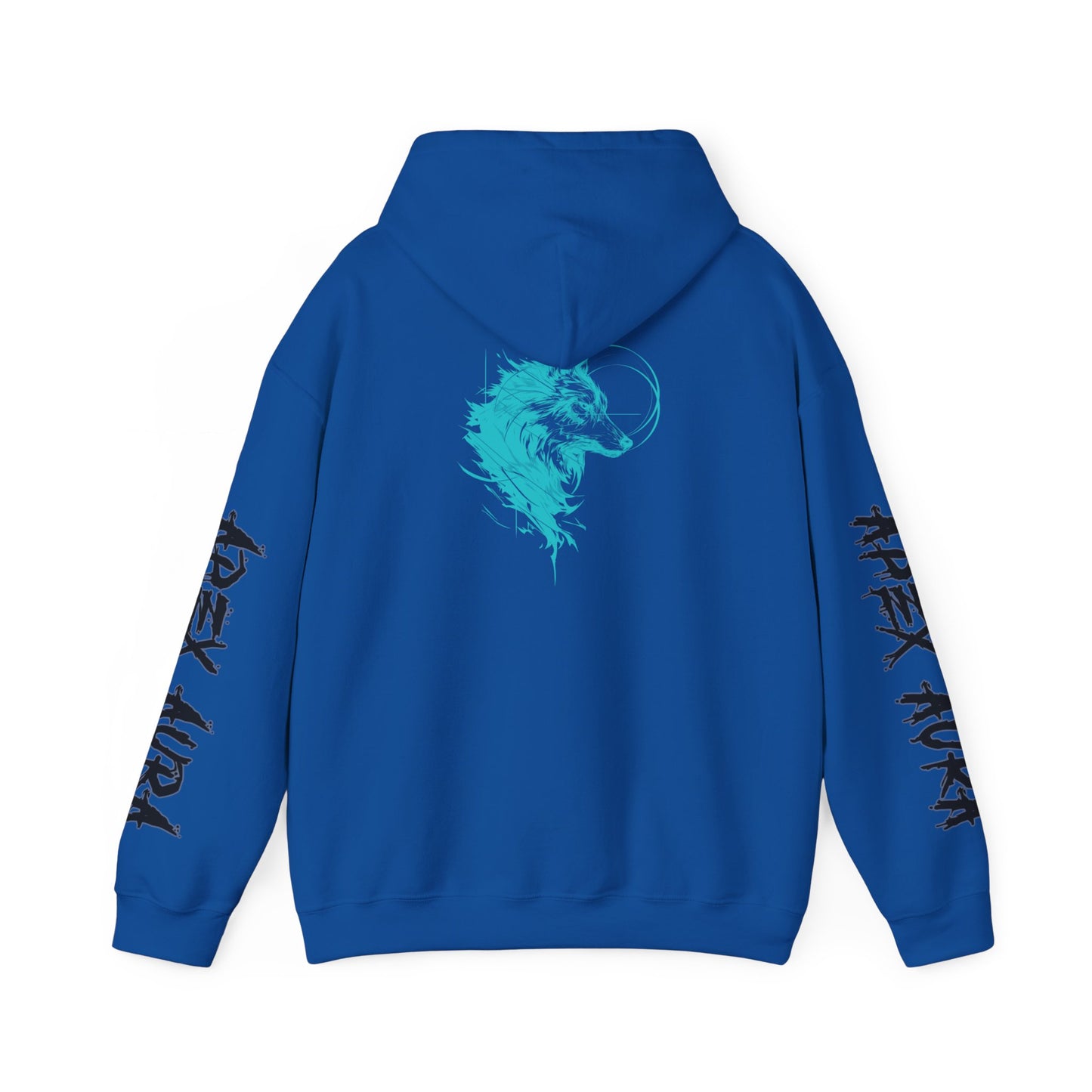 Wolf Spirit Unisex Heavy Blend Hoodie - Cozy Graphic Sweatshirt for Nature Lovers