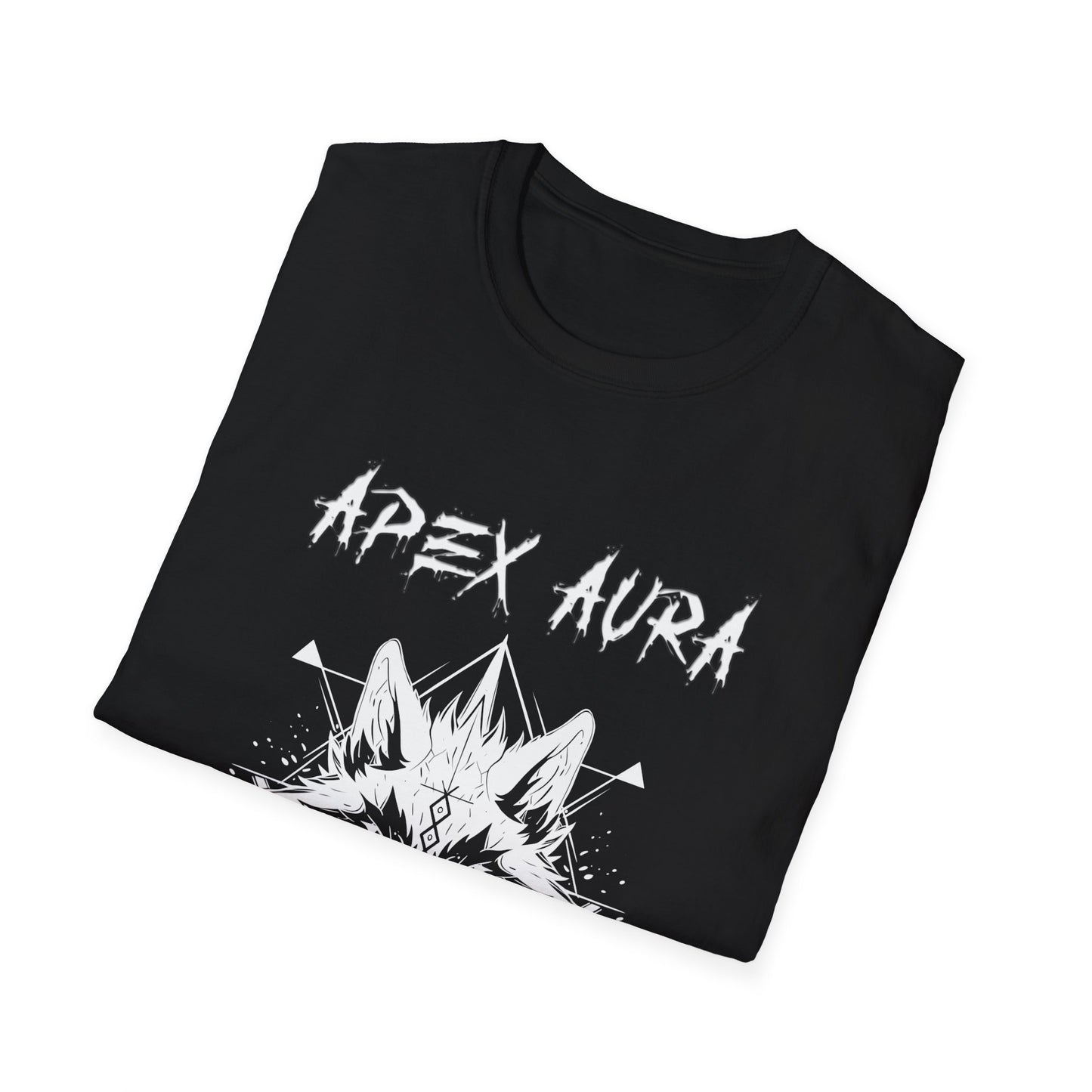 Apex Aura Wolf T-Shirt | Unisex Softstyle Tee for Nature Lovers