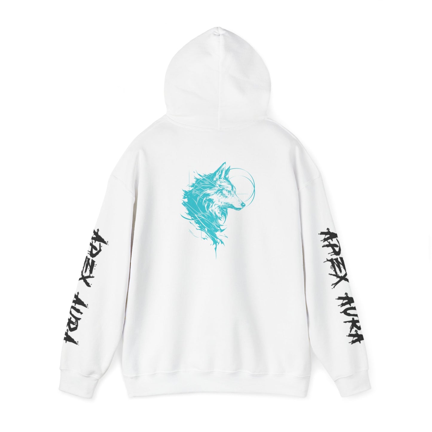 Wolf Spirit Unisex Heavy Blend Hoodie - Cozy Graphic Sweatshirt for Nature Lovers