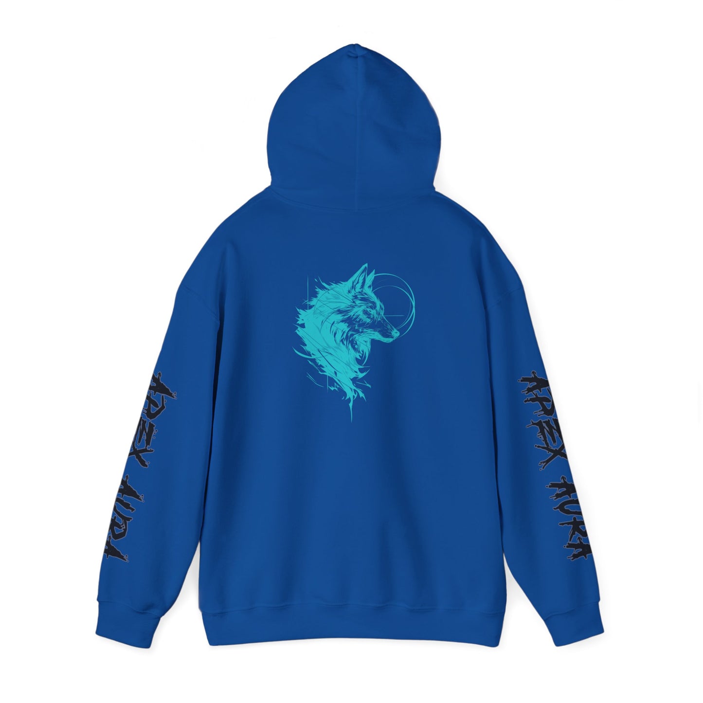 Wolf Spirit Unisex Heavy Blend Hoodie - Cozy Graphic Sweatshirt for Nature Lovers