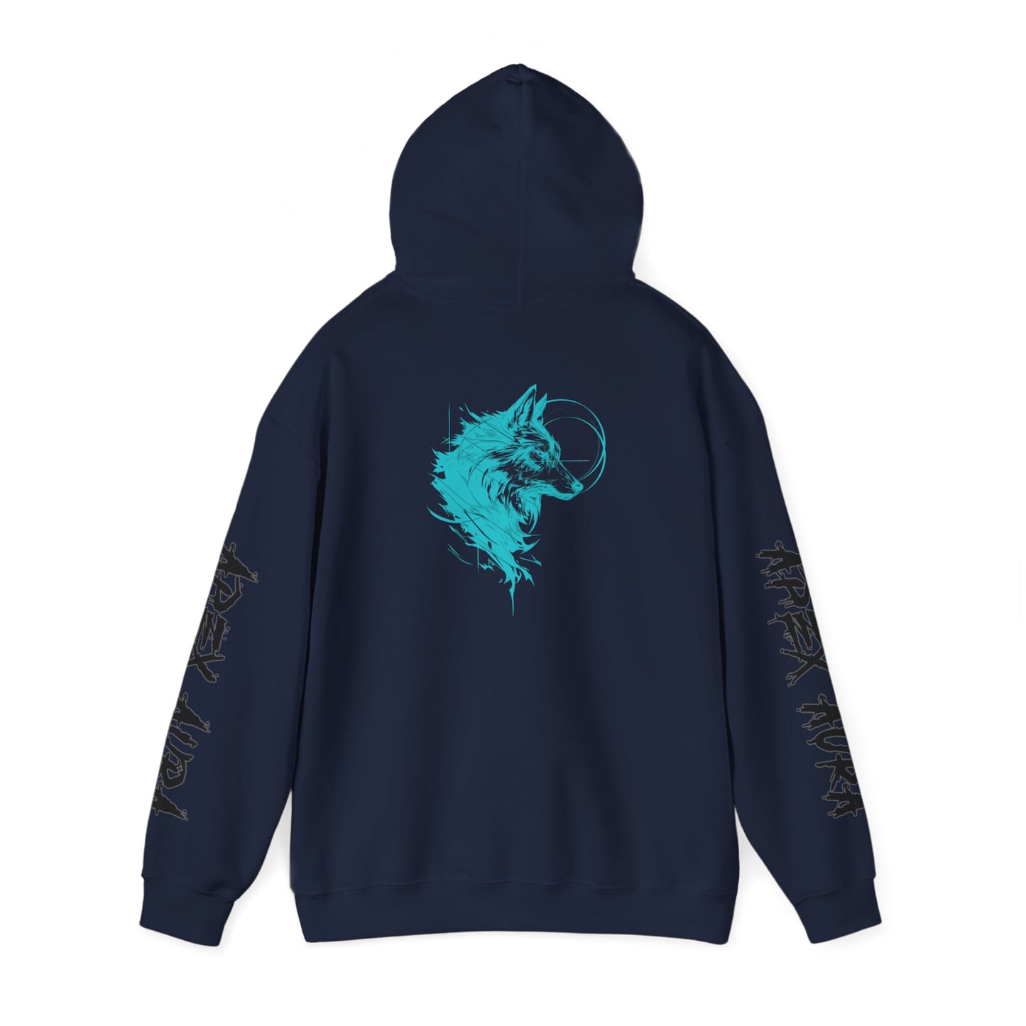 Wolf Spirit Unisex Heavy Blend Hoodie - Cozy Graphic Sweatshirt for Nature Lovers