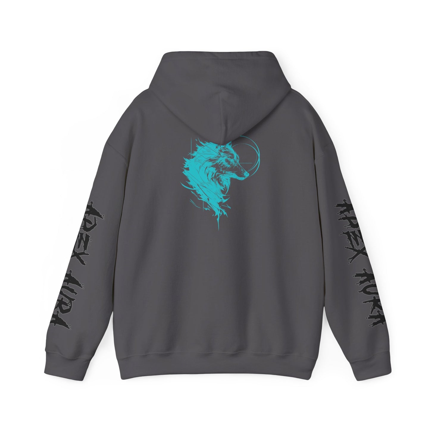 Wolf Spirit Unisex Heavy Blend Hoodie - Cozy Graphic Sweatshirt for Nature Lovers