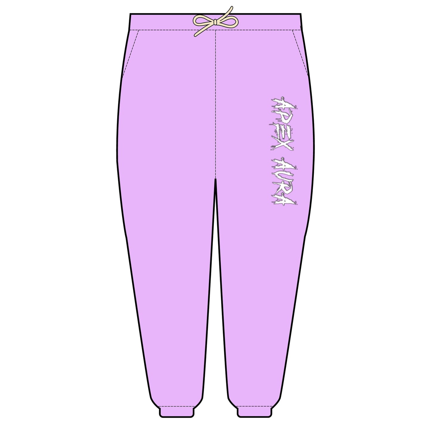 Apex Aura Unisex Fleece Sweatpants - Cozy Casual Style for Everyday Wear