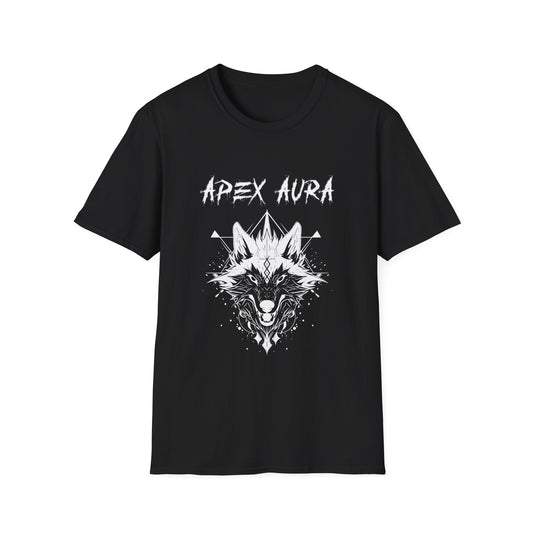 Apex Aura Wolf T-Shirt | Unisex Softstyle Tee for Nature Lovers