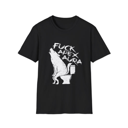 Funny Unisex Softstyle T-Shirt – 'Fuck Apex Aura' Graphic Tee